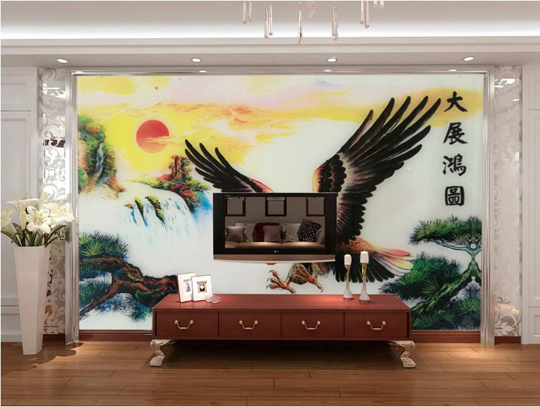 家具瓷砖大理石背景墙uv数码喷墨打印工艺